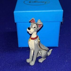 Disney Parks ARRIBAS Jeweled Tramp Trinket Figurine